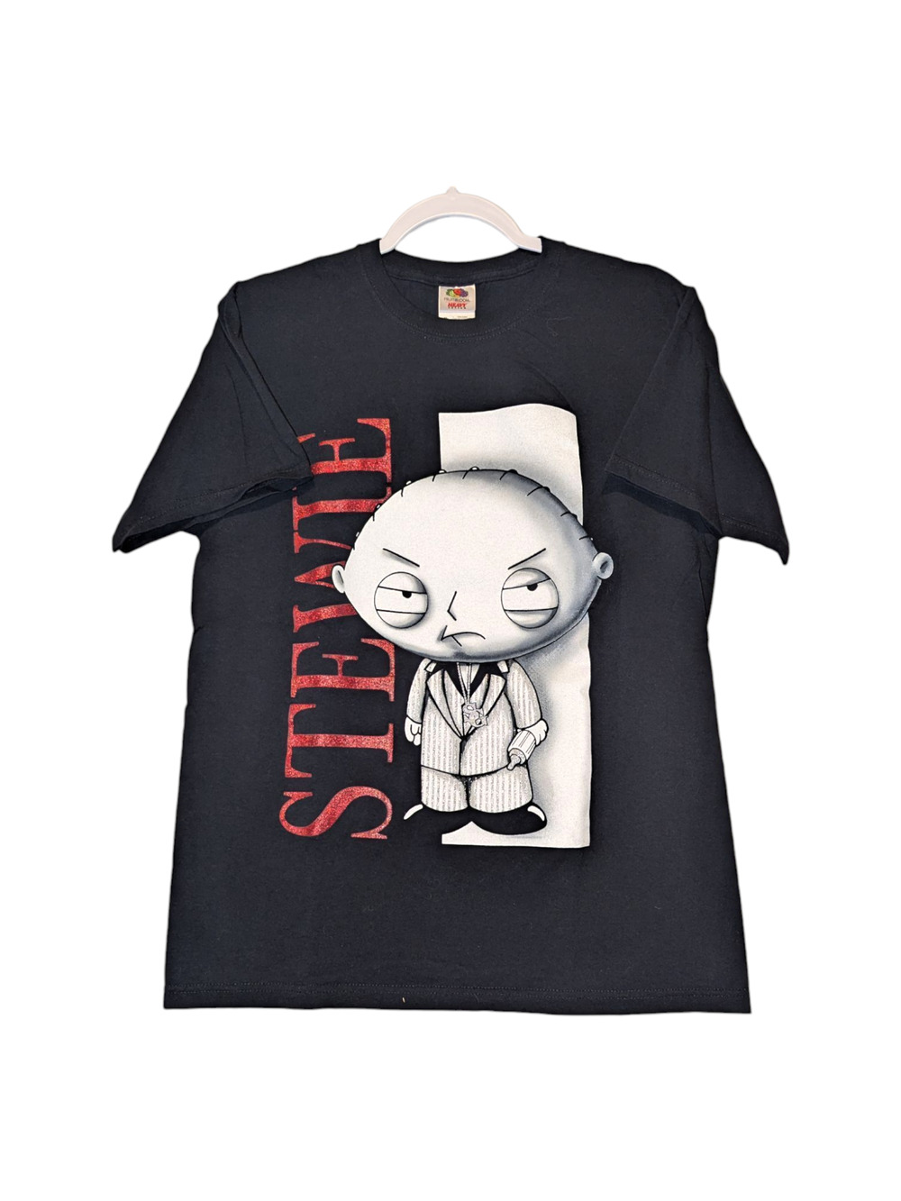 Y2K Stewie Family Guy Scarface parody t shirt